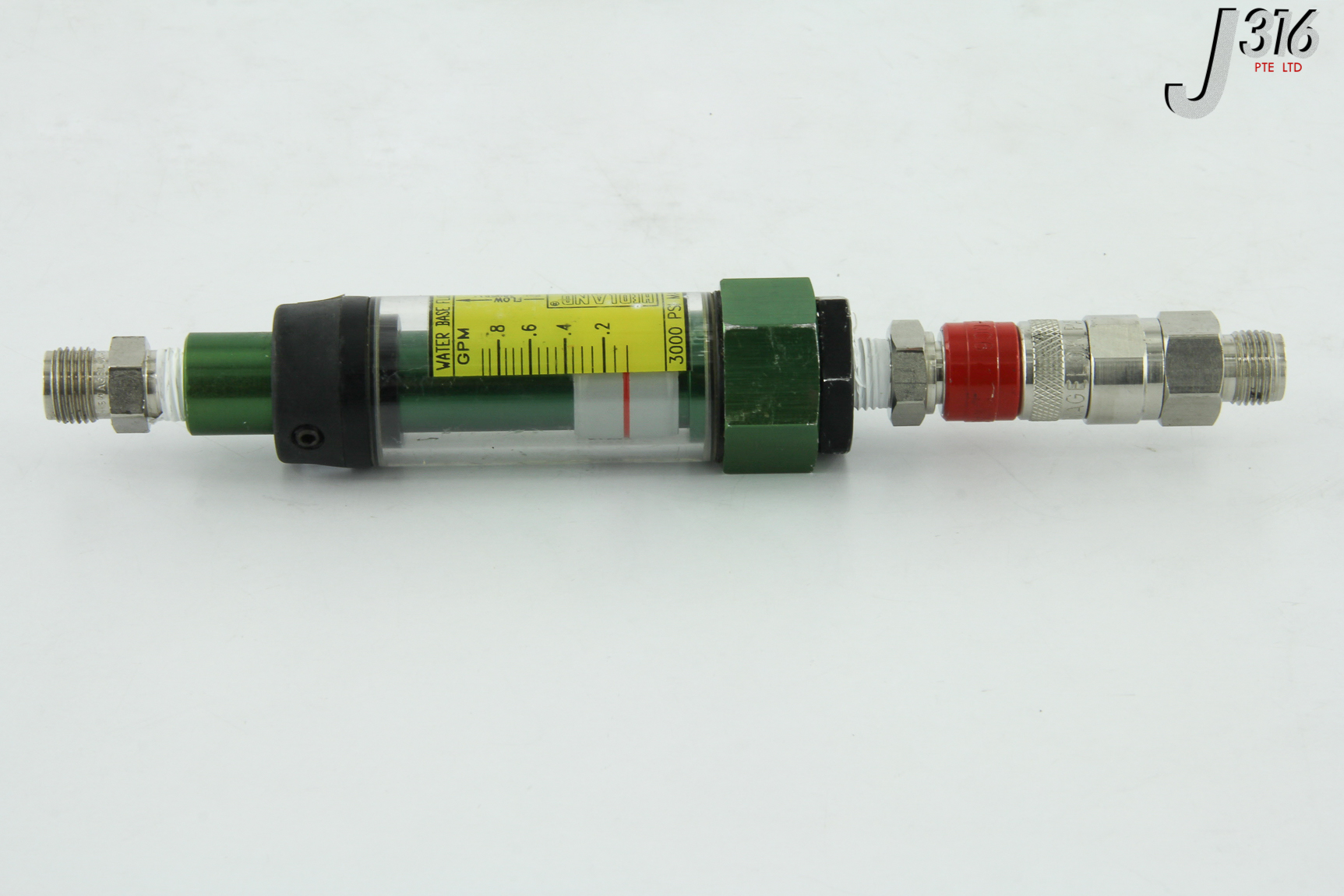 その他 1/2 4876 HEDLAND WATER BASE FLUID FLOW METER 3000 PSI MAX 3805611 | eBay